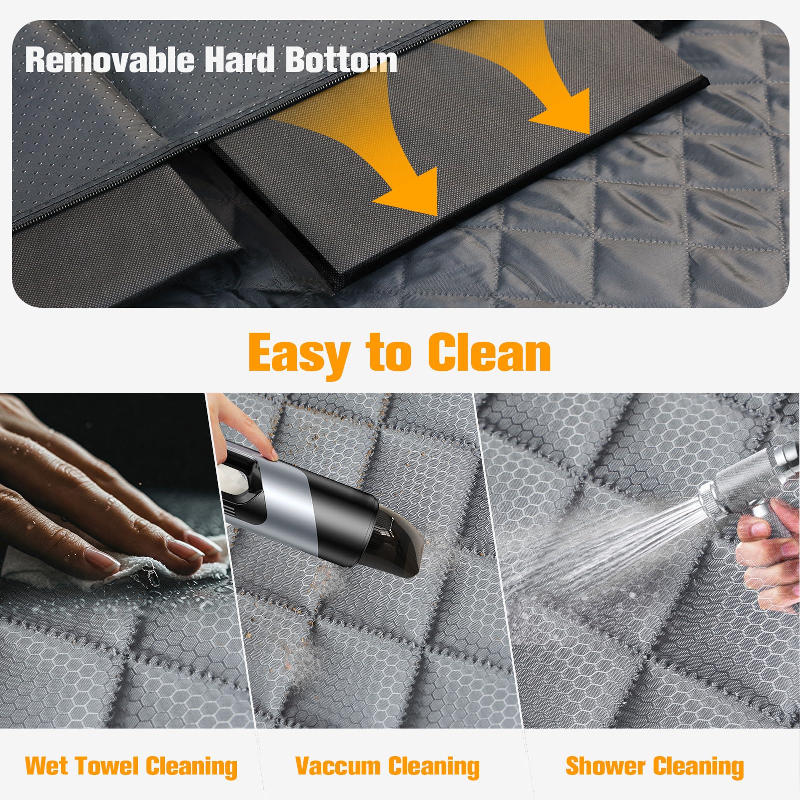 PETICON waterproof Oxford fabric interior keeps interiors clean and protected
