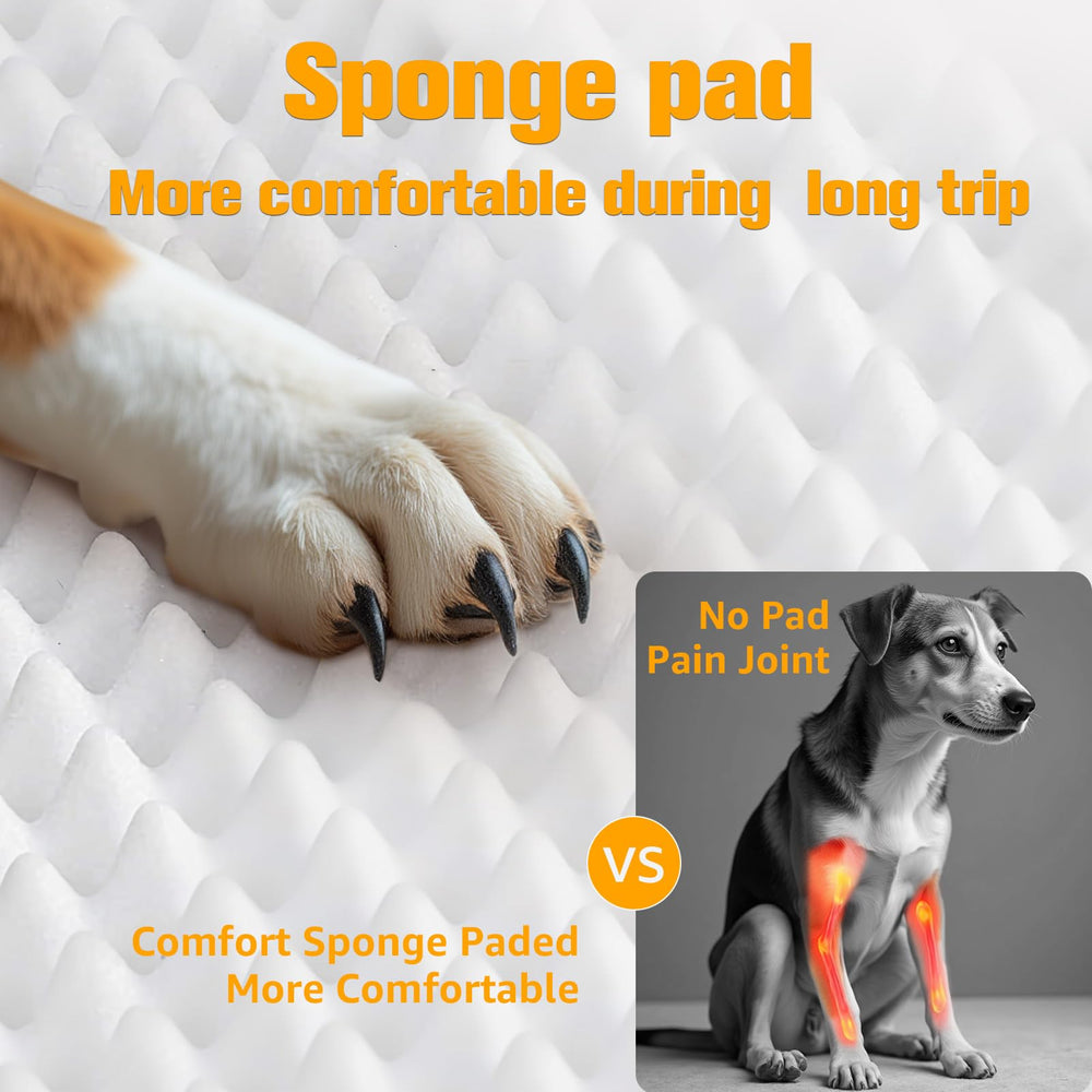 PETICON waterproof Oxford fabric interior resists spills and keeps the seat clean
