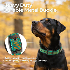 PetiFine neoprene padding inside collar cushions neck during active walks