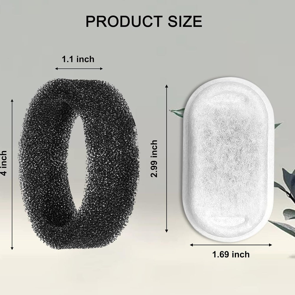 Petilog cat water fountain filter uses non-woven fabric for efficient particle filtration