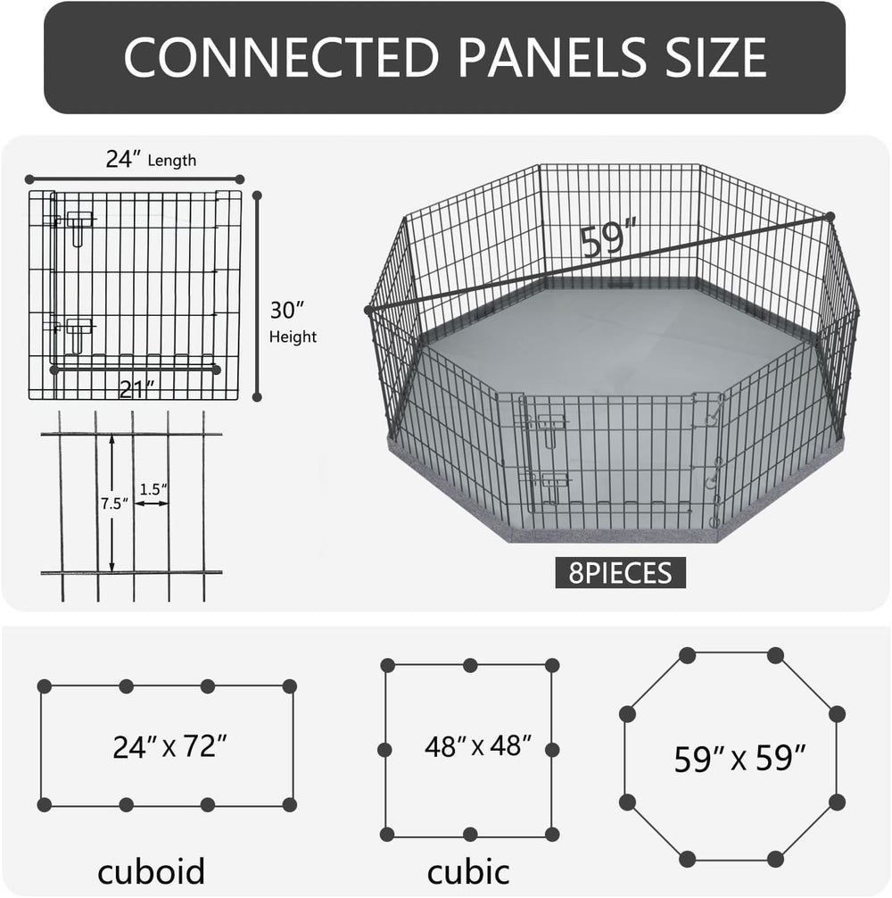 PETIME foldable pen with mesh cover prevents escapes while allowing supervision.