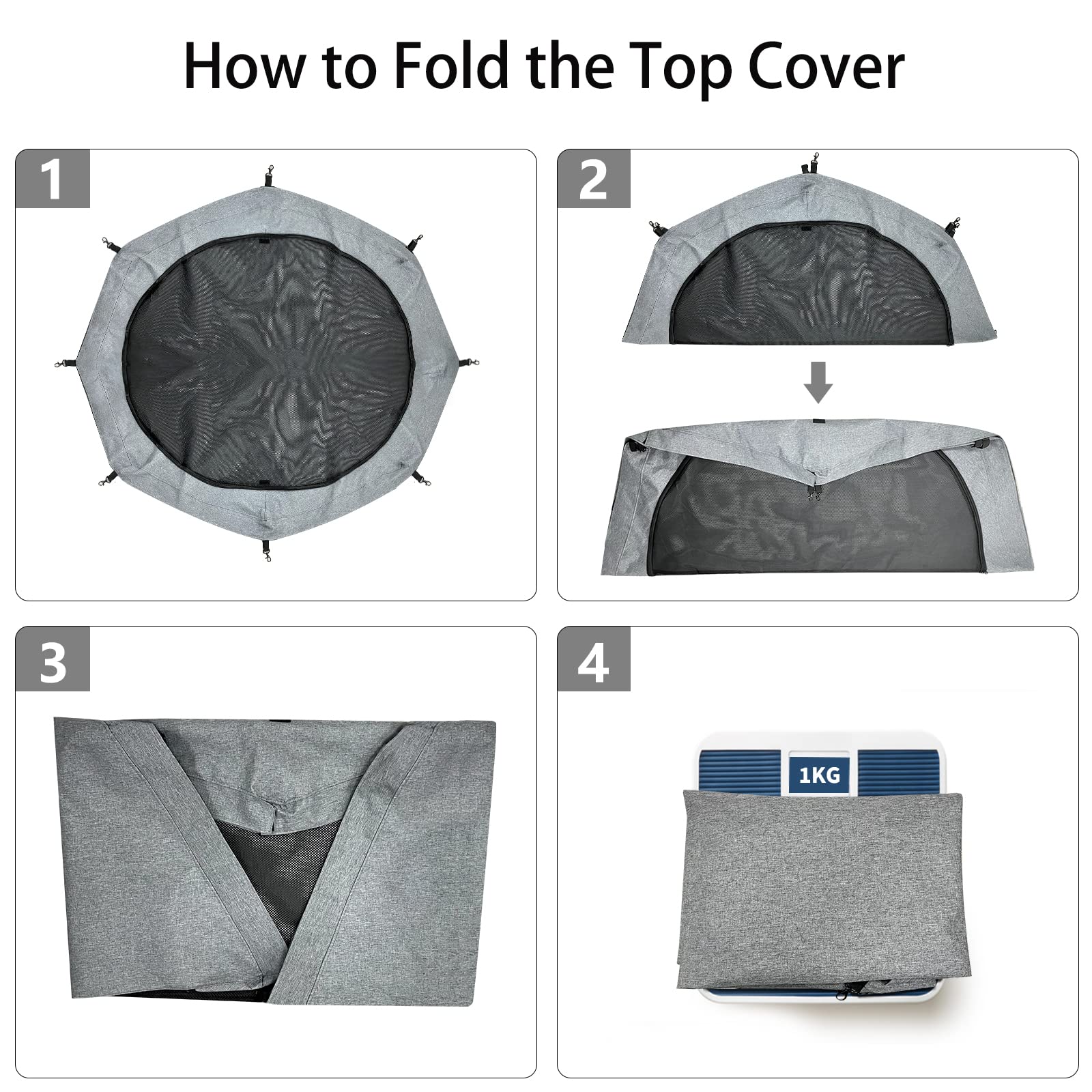 PETIME top cover cleaning tips: hand wash and air dry