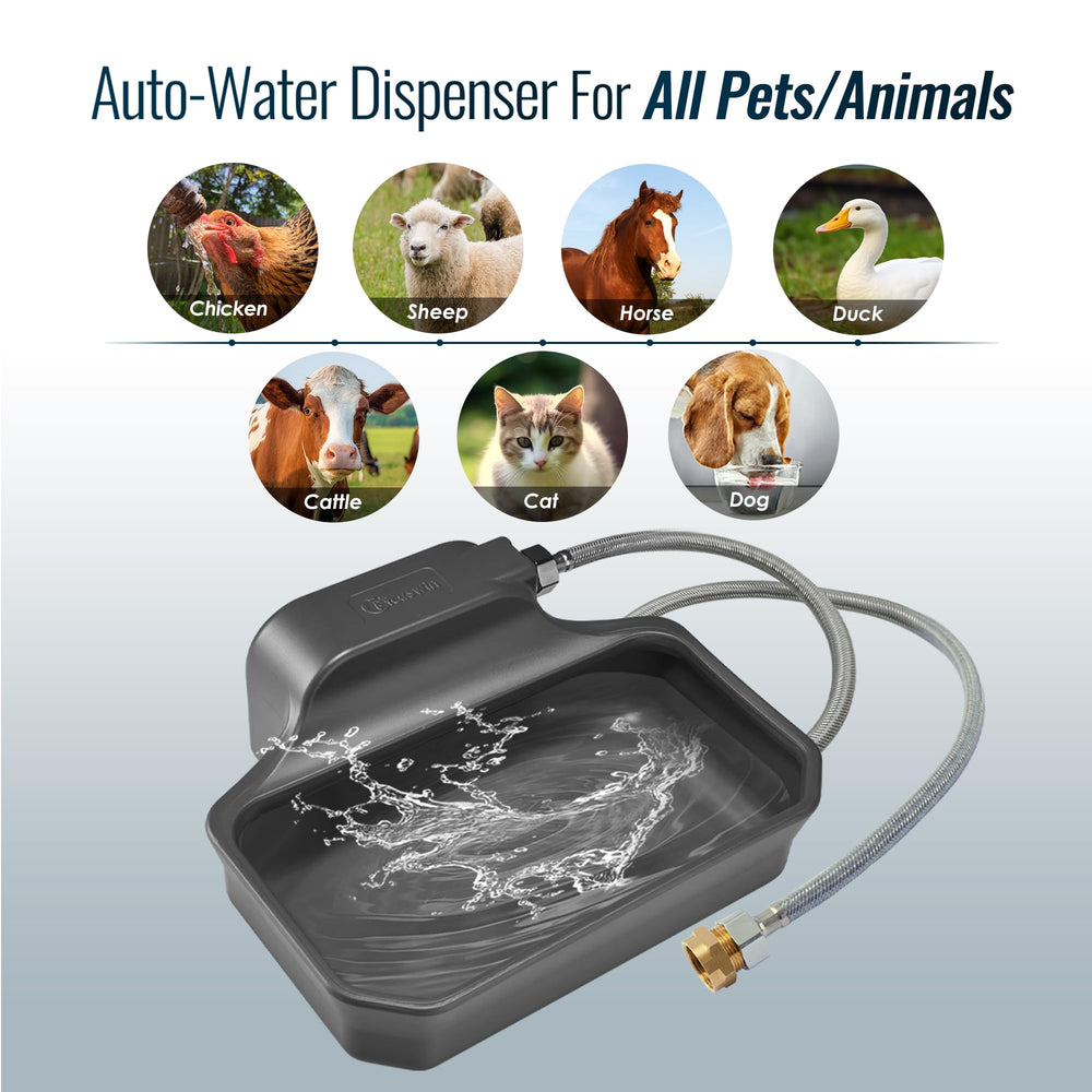 PETIMI large-capacity water feeder suitable for livestock and pets