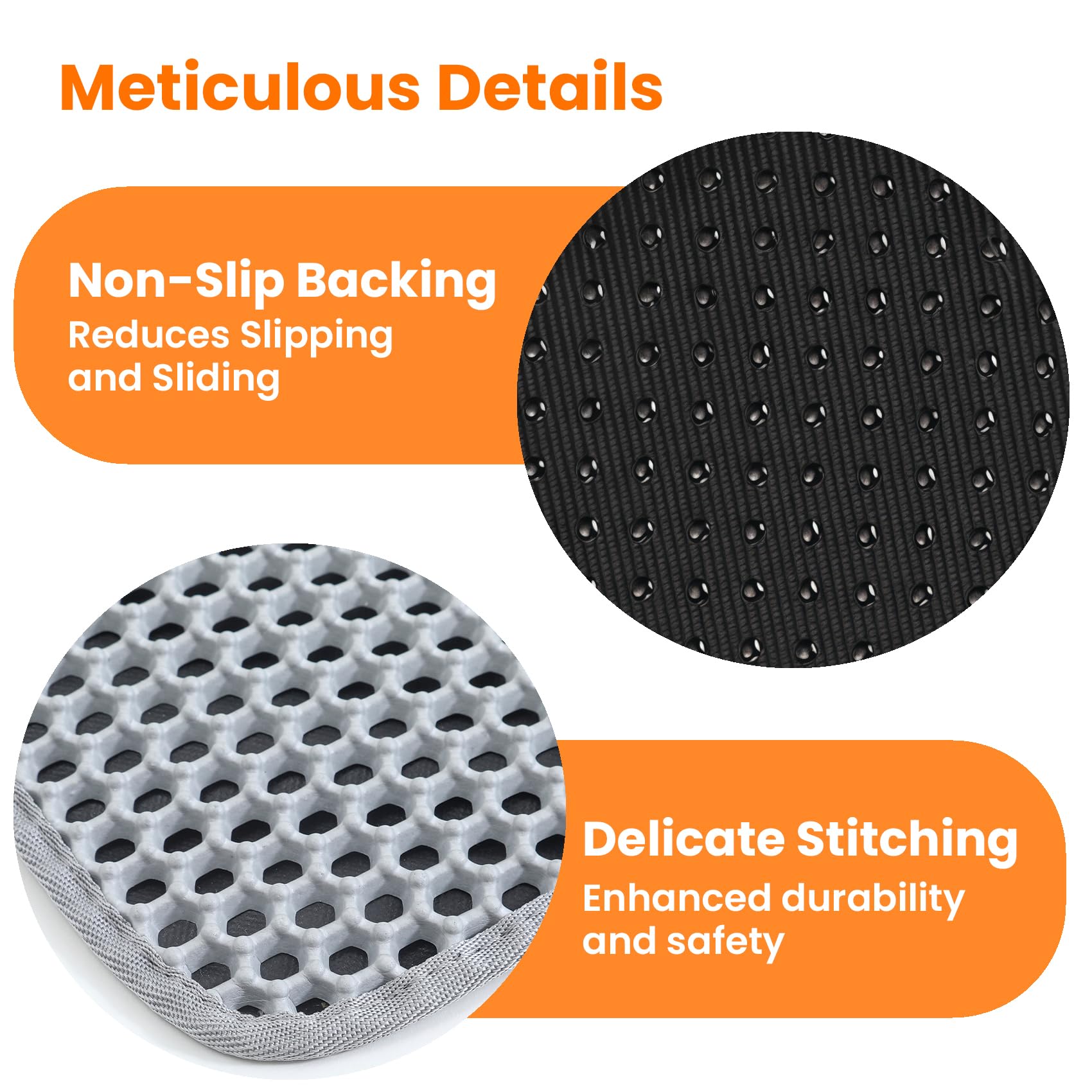 Petinstinct urine-proof cat litter mat floor protector keeps surfaces dry