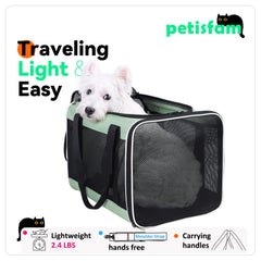 petisfam Easy Load Carrier entry demonstrating top access