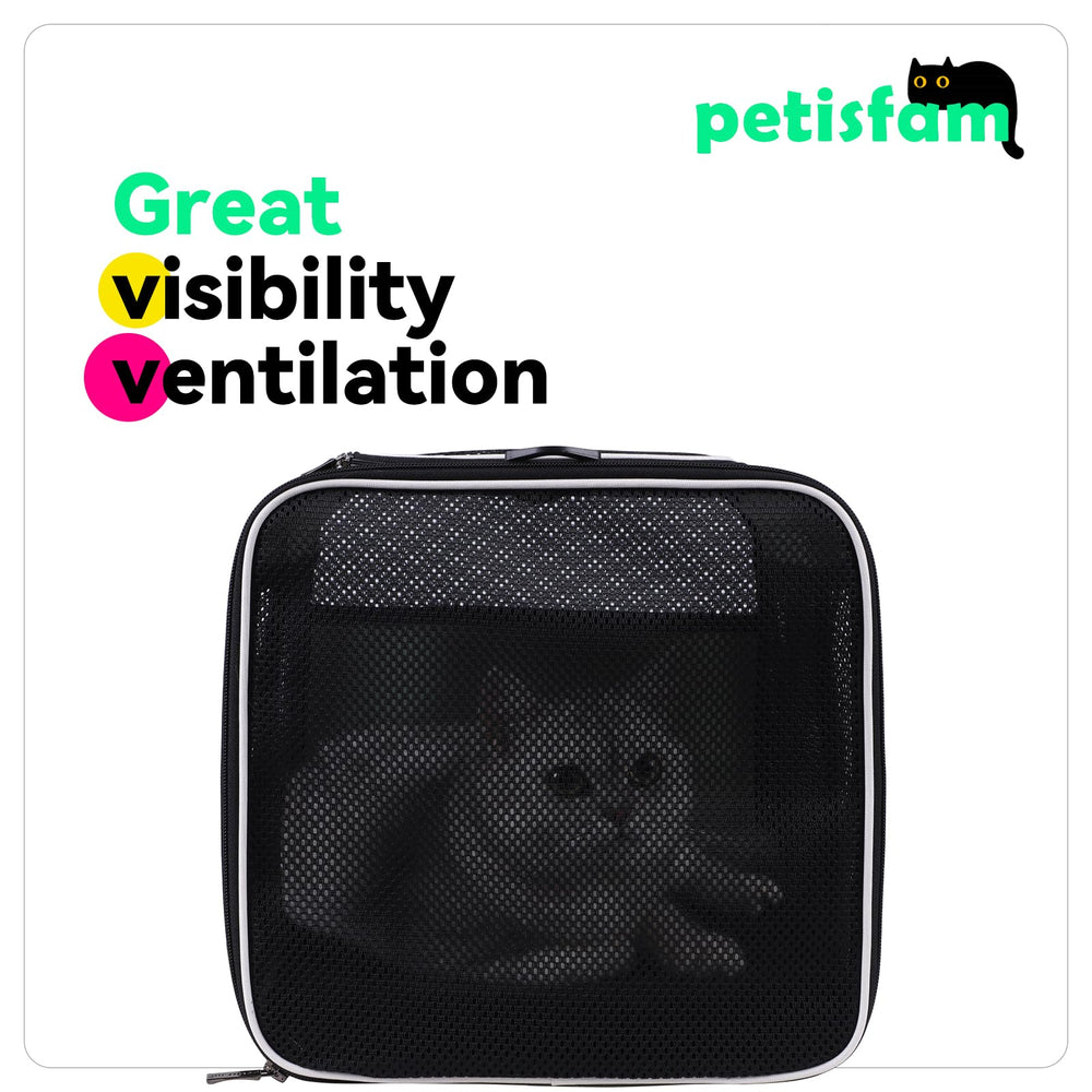petisfam Easy Load Carrier folded flat for compact storage