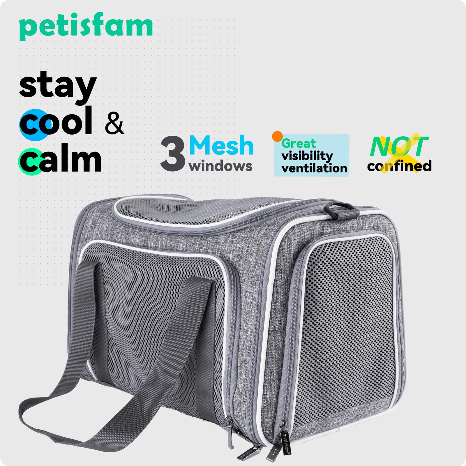 petisfam luggage attachment points simplify travel with luggage