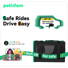 petisfam Quick-in Cat Carrier lightweight construction effortless to carry