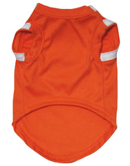 Petitebella turkey-face puppy shirt side view showing breathable fabric and size-accurate fit for pets.