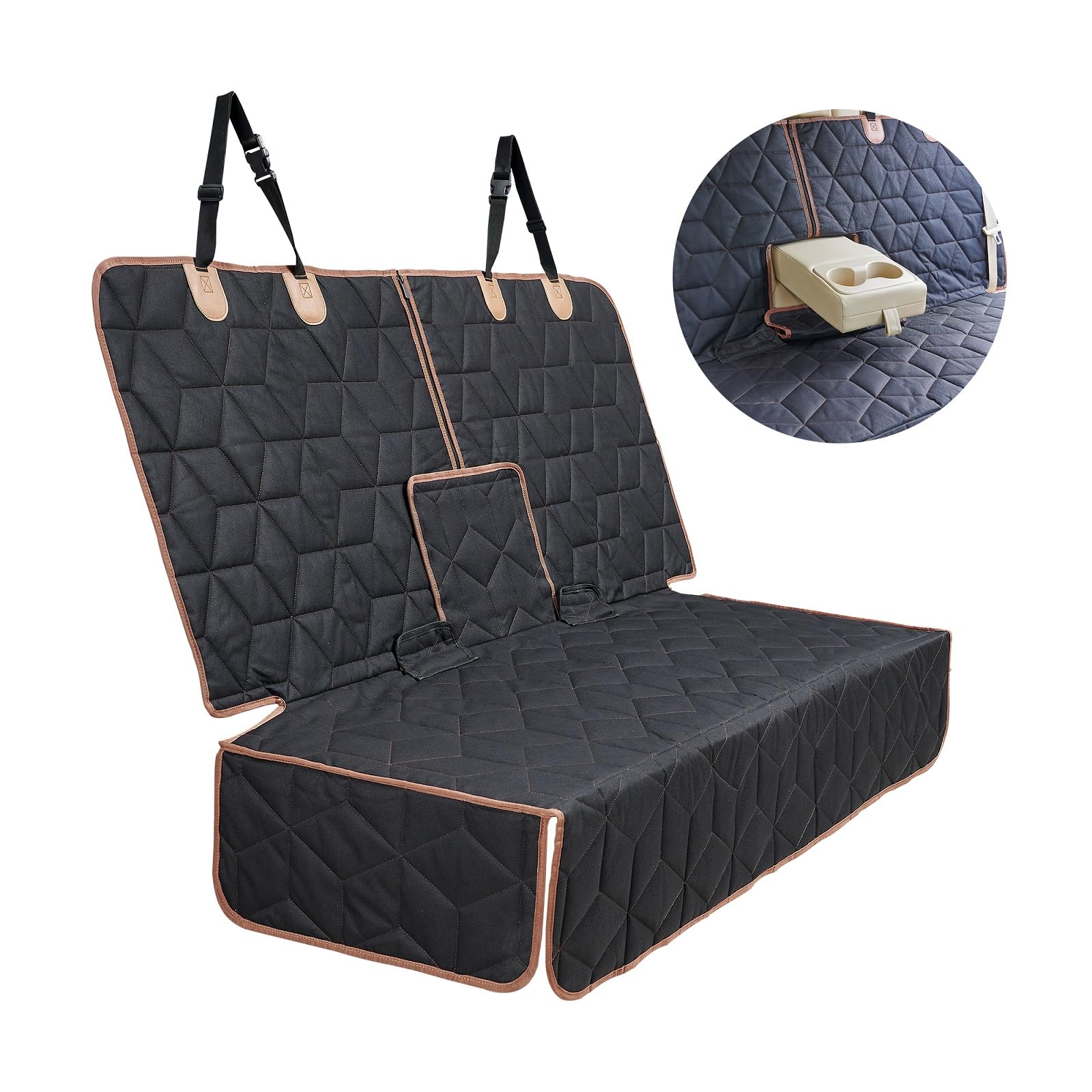 Petiza easy child-seat access with Velcro panels minimizes re-installation time
