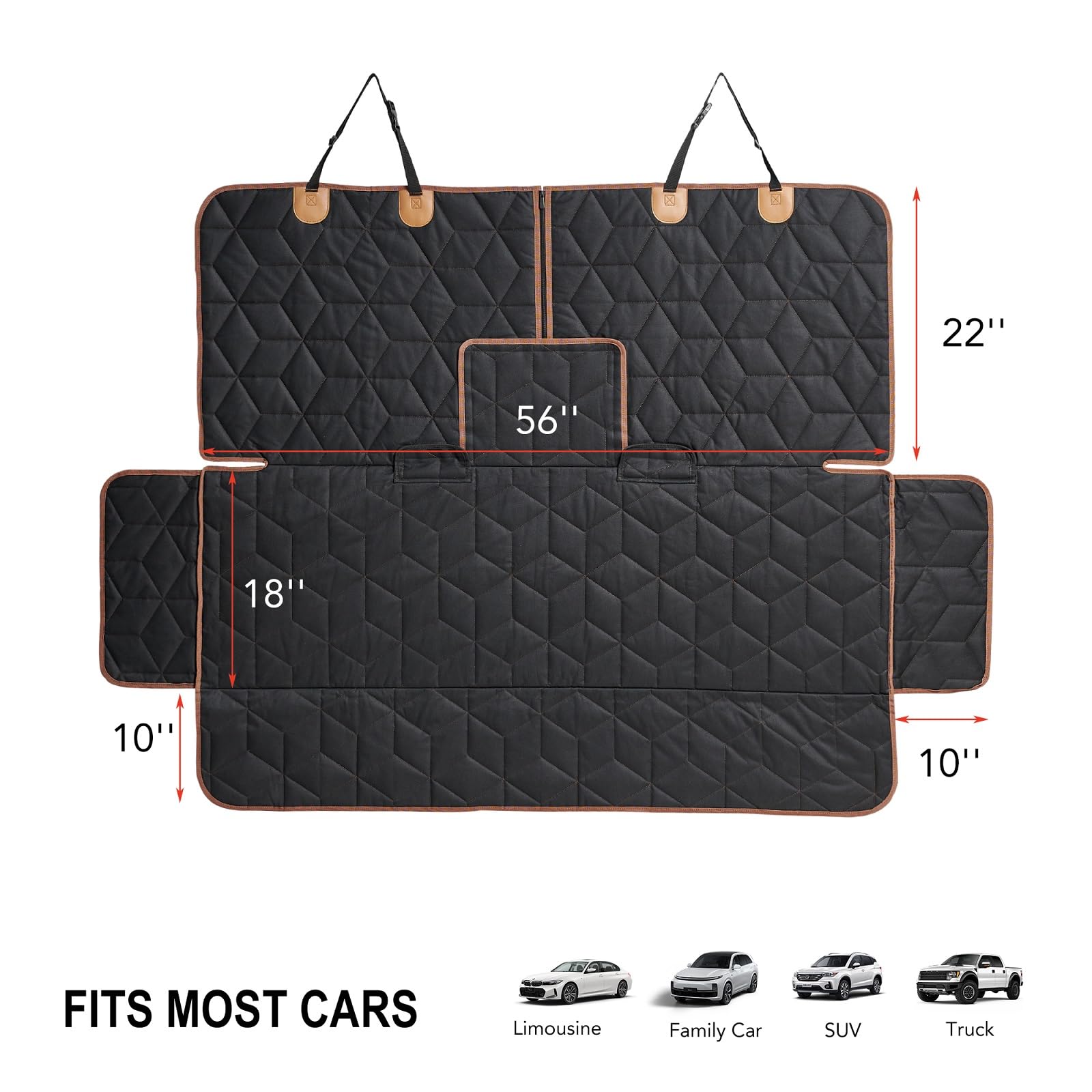 Petiza waterproof fabric blocks stains and odors, preserving car cleanliness
