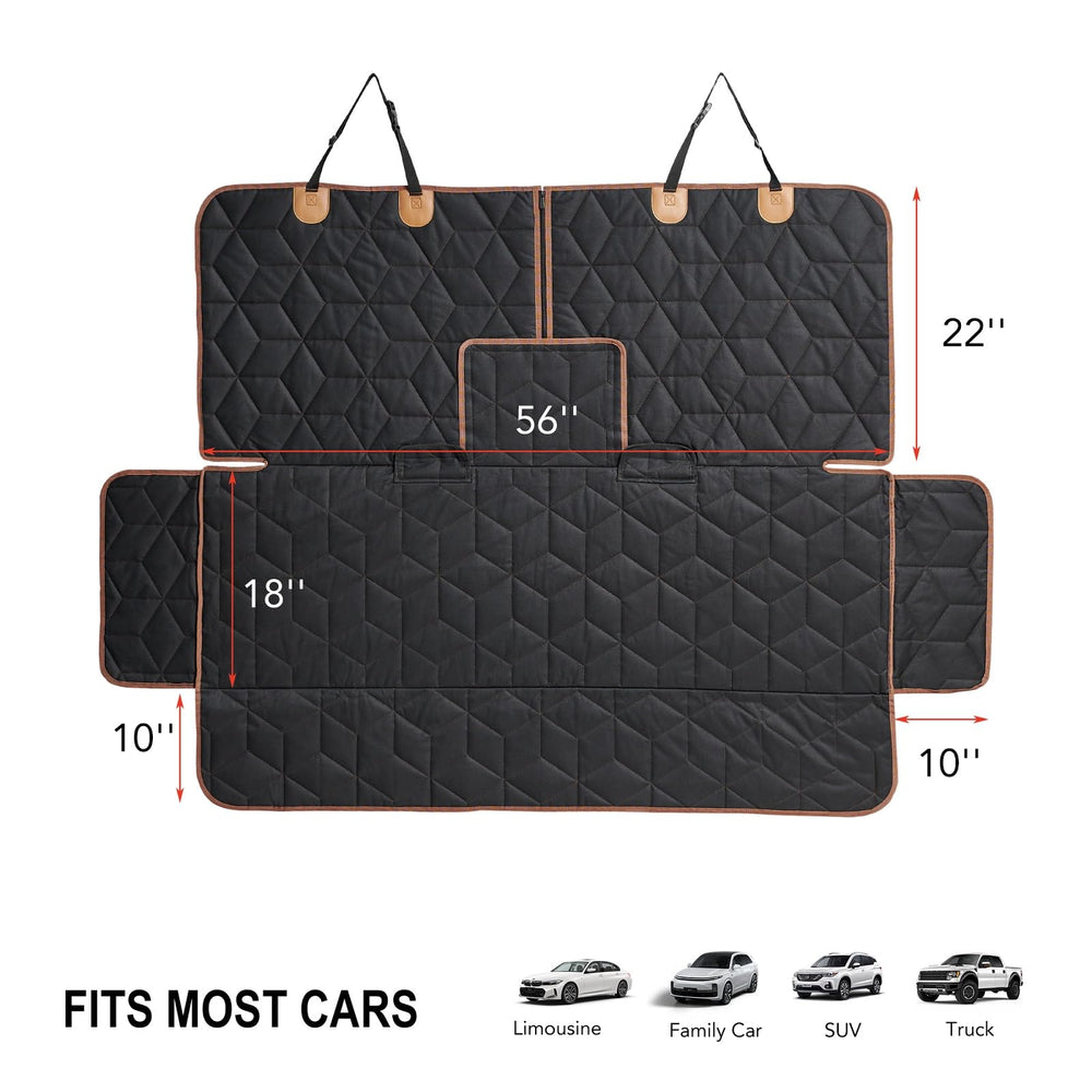 Petiza waterproof fabric blocks stains and odors, preserving car cleanliness