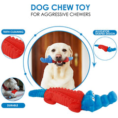 Petizer alligator dental-cleaning: chews help clean teeth during play.