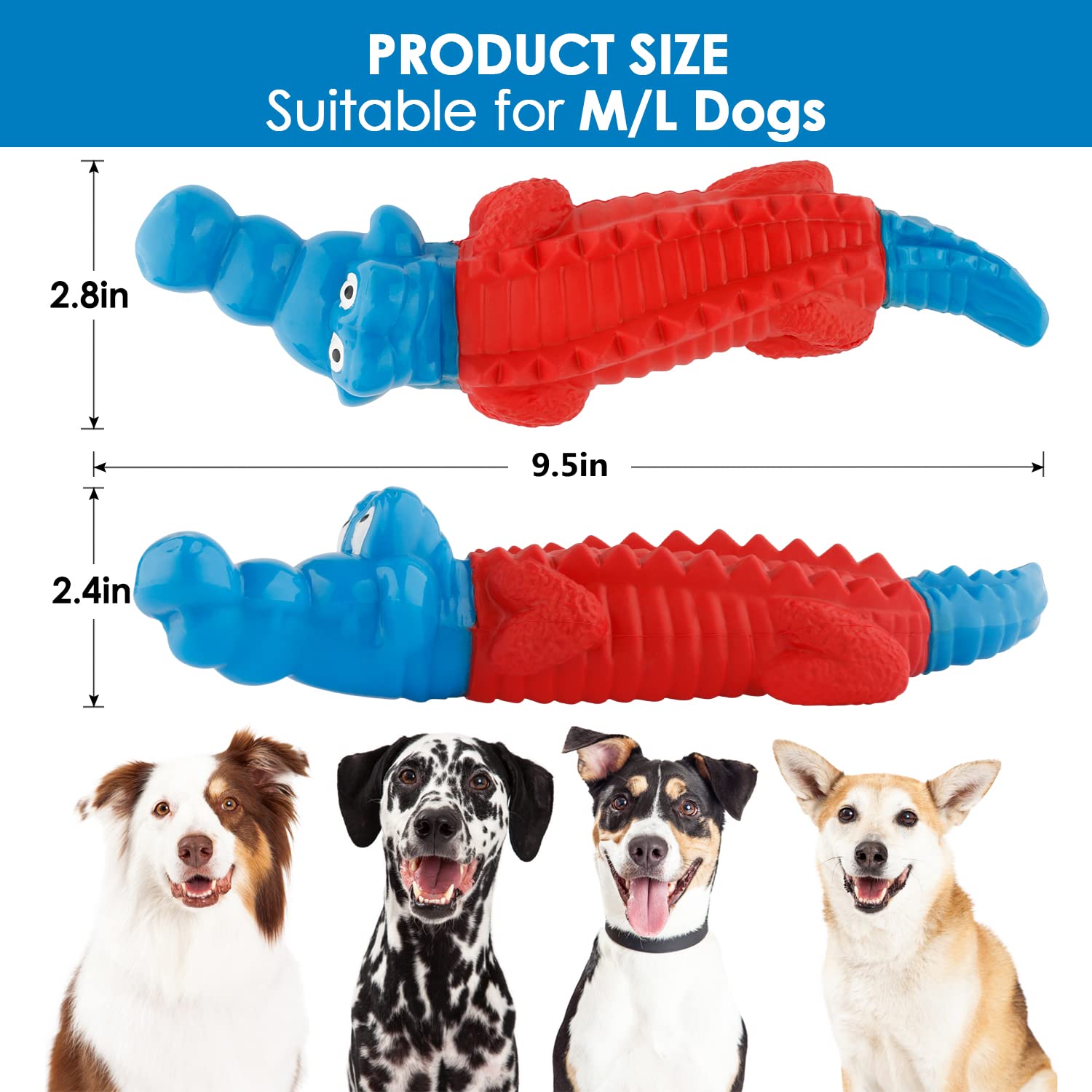 Petizer alligator easy-clean: simple soap-and-water cleaning for repeat play.