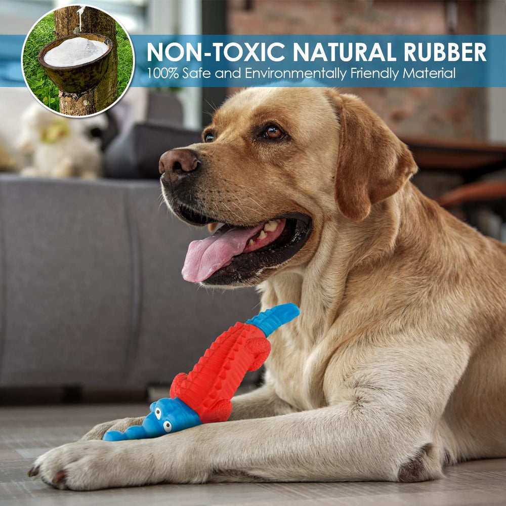 Petizer alligator stress-relief: beef aroma encourages focused chewing.
