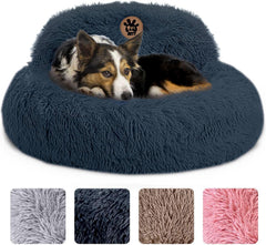 PetJett calming dog bed 30-inch donut design for dogs up to 45 lbs
