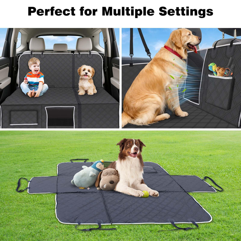 PetJoy back seat extender increases space for dogs during rides