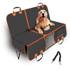 PetJoy dog car seat cover hammock design protects seats on trips