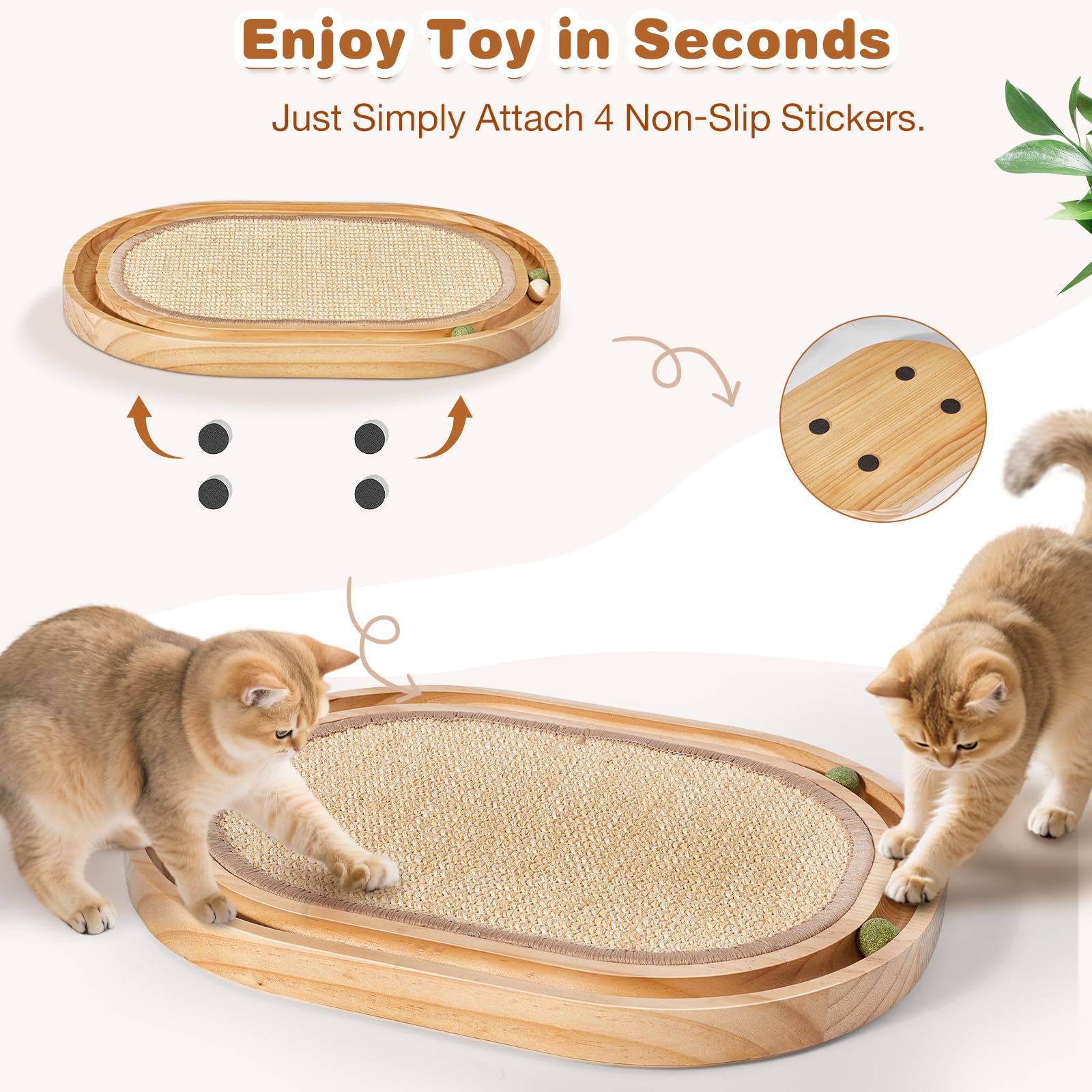 Petjoyi catnip ball 1 invites interactive play and scent.
