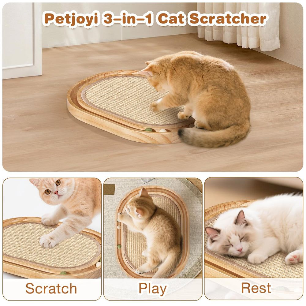 Petjoyi catnip ball 2 adds variety to playtime.