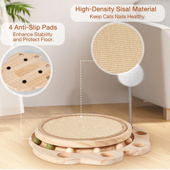 Petjoyi cat scratcher catnip balls to boost playful engagement