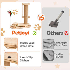 Petjoyi teasing-stick-bell teases and captures attention for hours of entertainment.