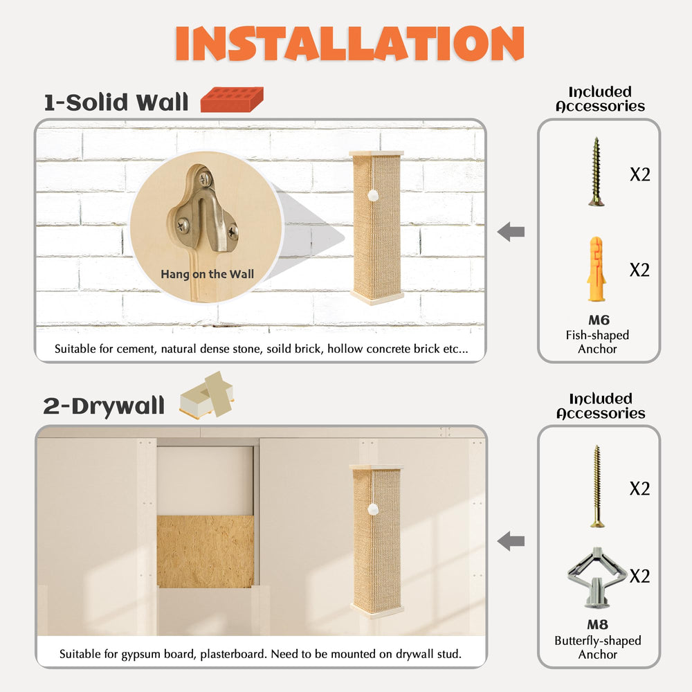 PETKARAY corner-installation-drywall showcases simple mounting for drywall walls.