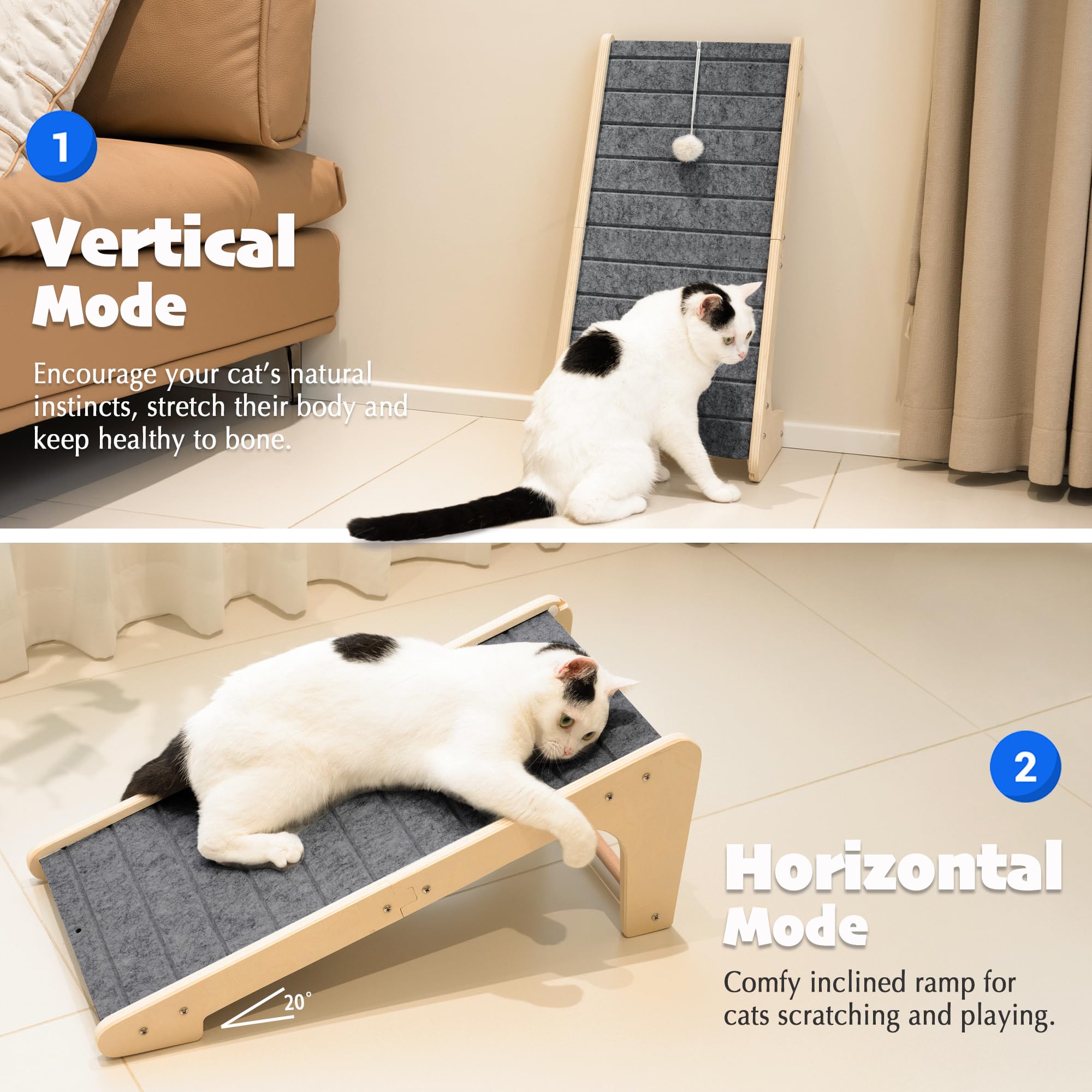 PETKARAY durable felt mat close-up emphasizes high-density surface.
