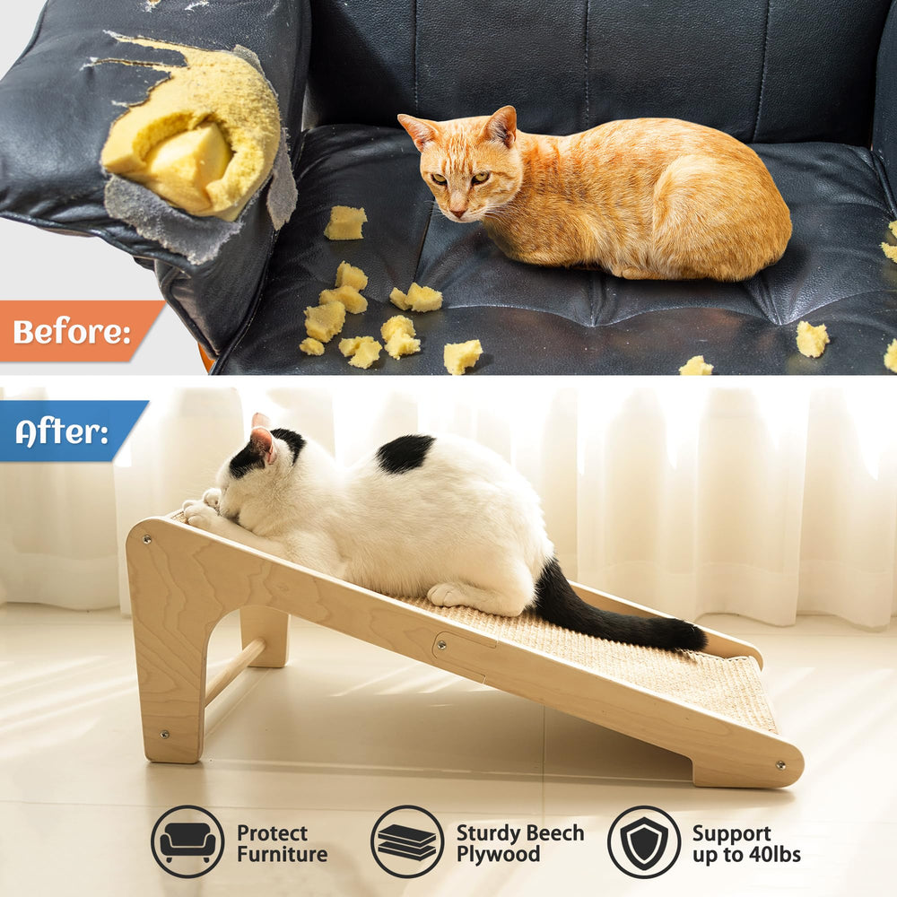 PETKARAY durable sisal fiber scratcher enduring daily use