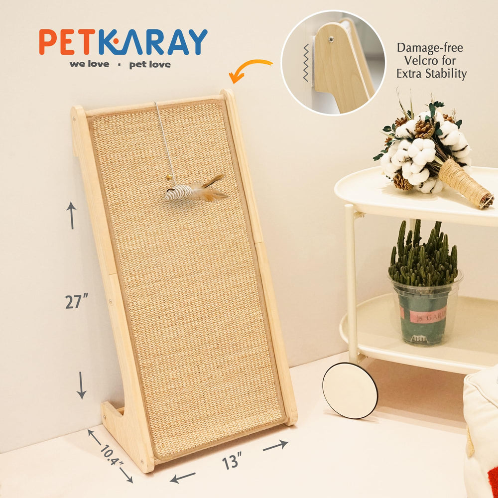 PETKARAY easy-assembly wooden frame makes setup quick and sturdy