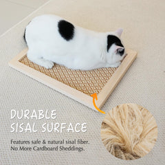 PETKARAY floor-placement option scratcher provides versatile setup for busy households