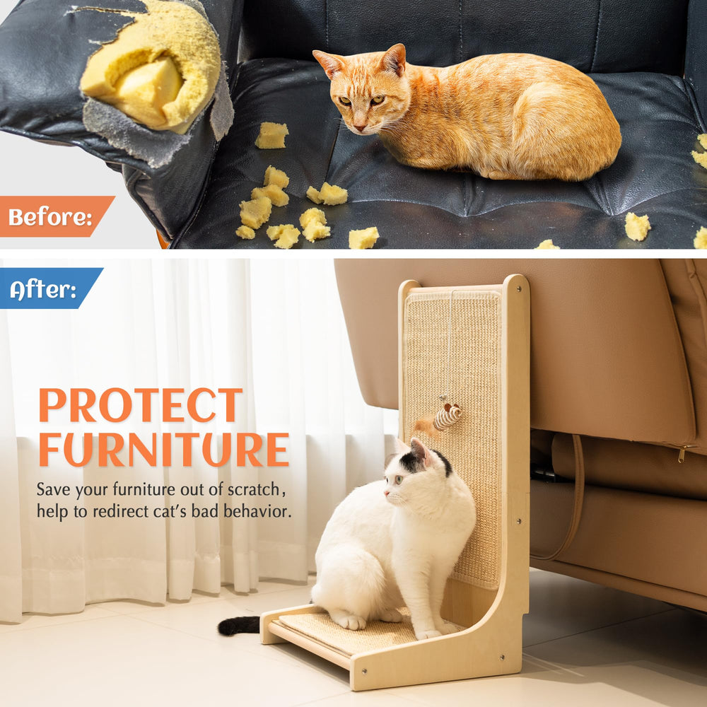 PETKARAY keeps furniture safe by redirecting scratches to the scratcher