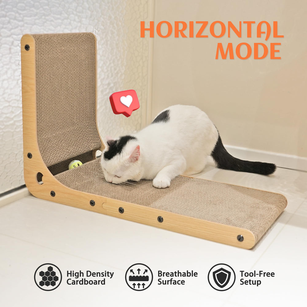 PETKARAY recyclable-cardboard-surface highlights eco-friendly scratch material.