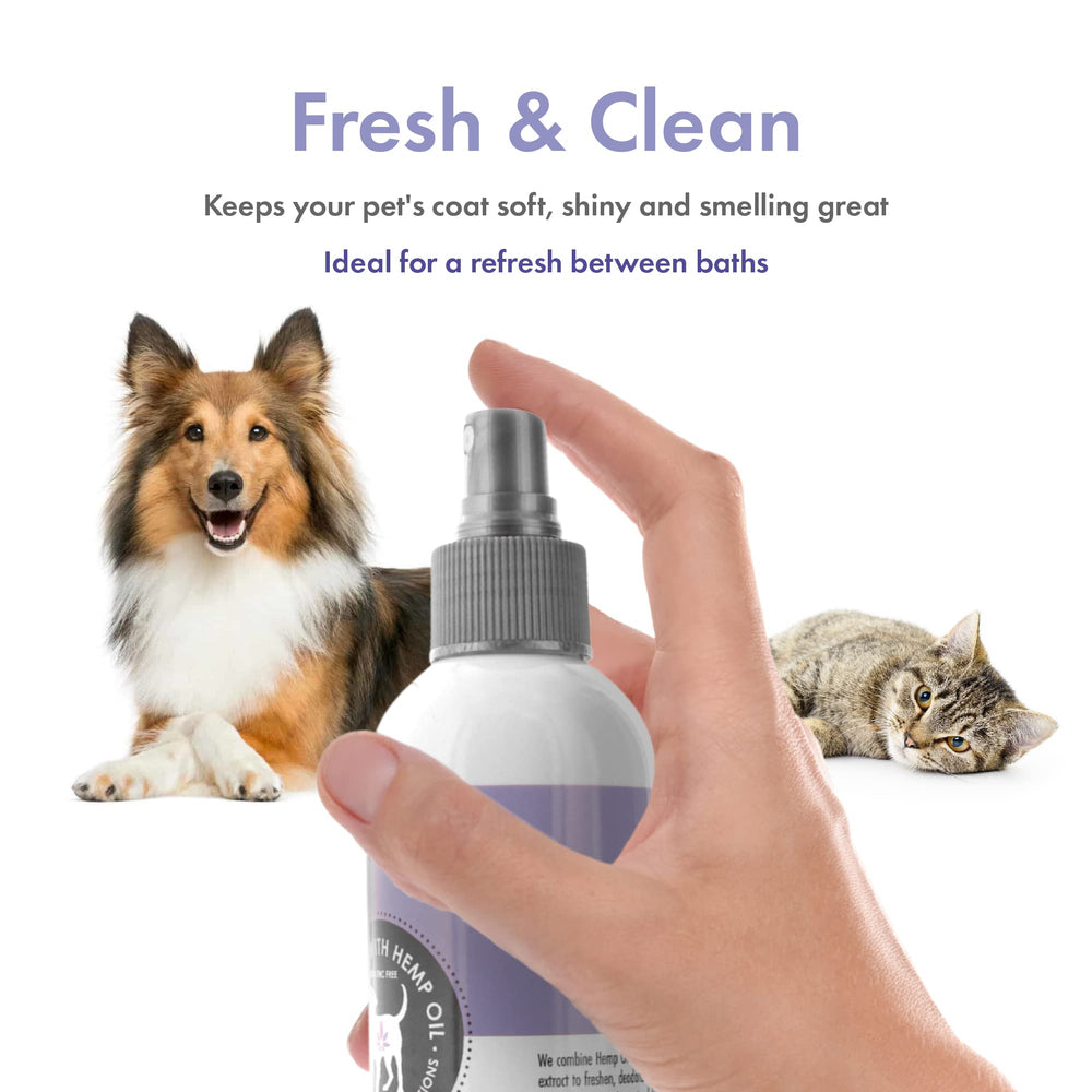 Petkin Hemp Fragrance leaves coat soft and fragrant after use