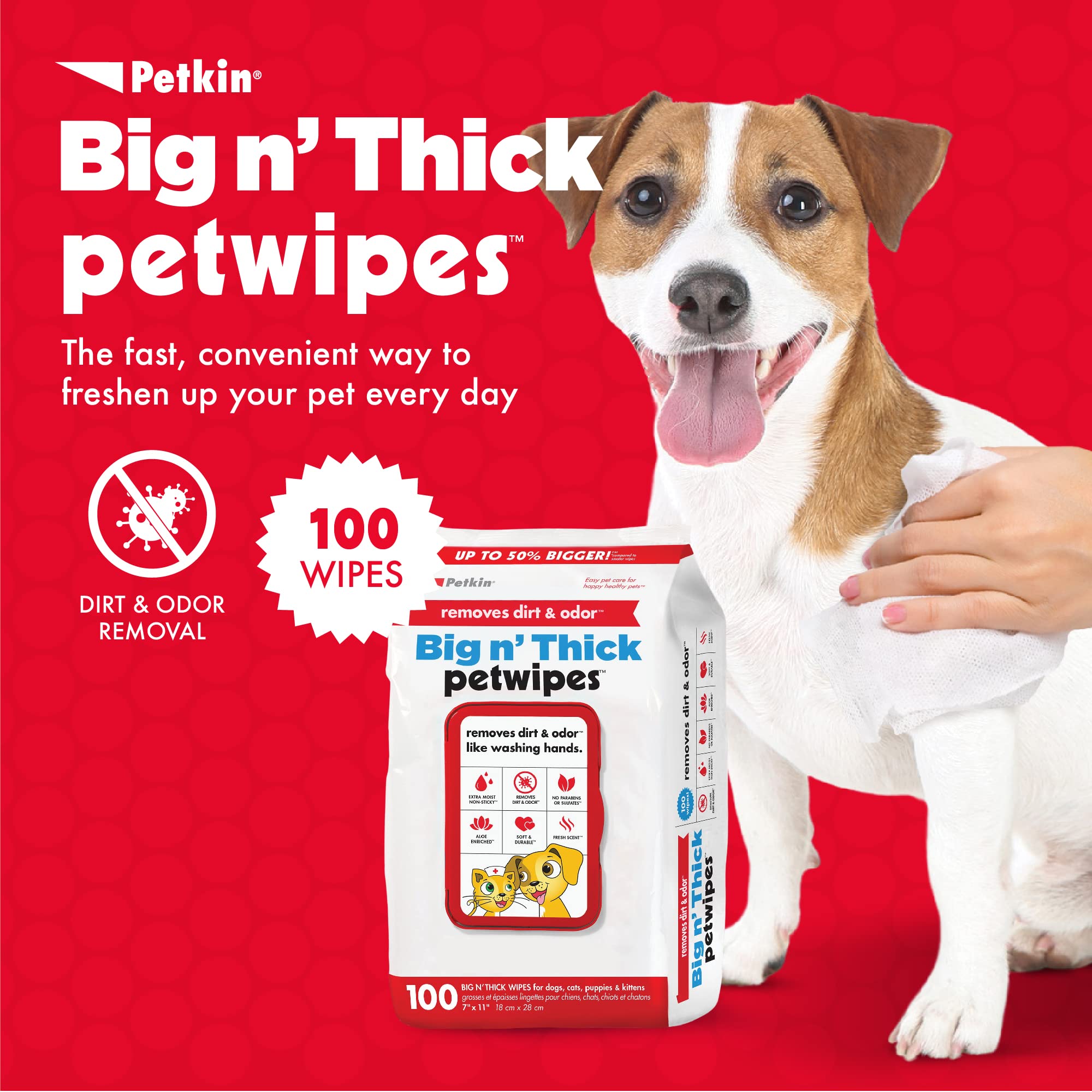 Petkin limpieza facial y orejas: cuidado suave para ojos y cara.