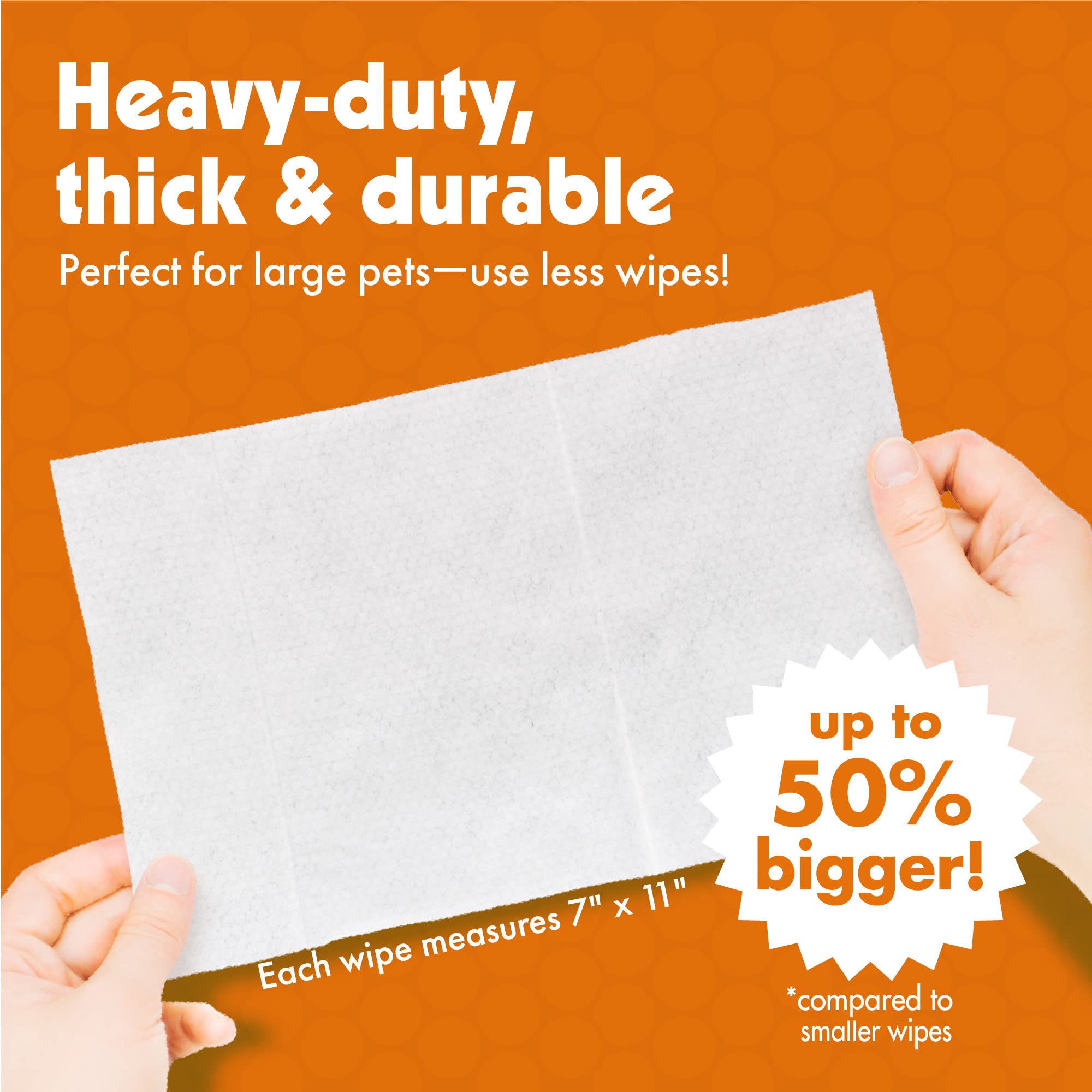 Petkin wipes lid open for easy access and reseal