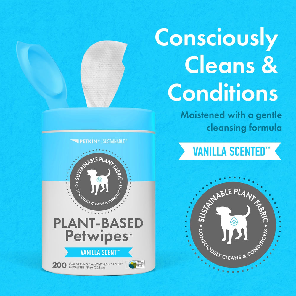 Petkin toallitas aroma vainilla: experiencia agradable para mascotas y hogar.