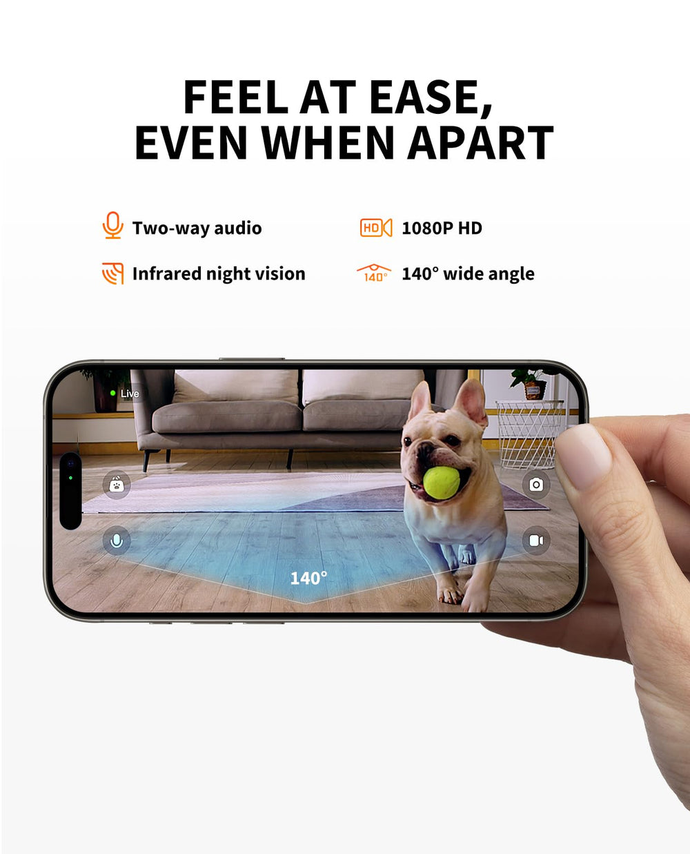 PETKIT camera night vision captures dark-room feeding moments for later review.