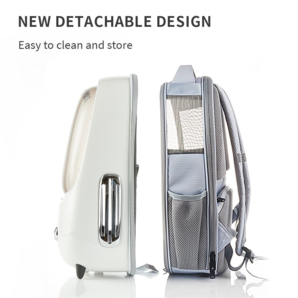 PETKIT cat backpack built-in lamp for night-time visibility