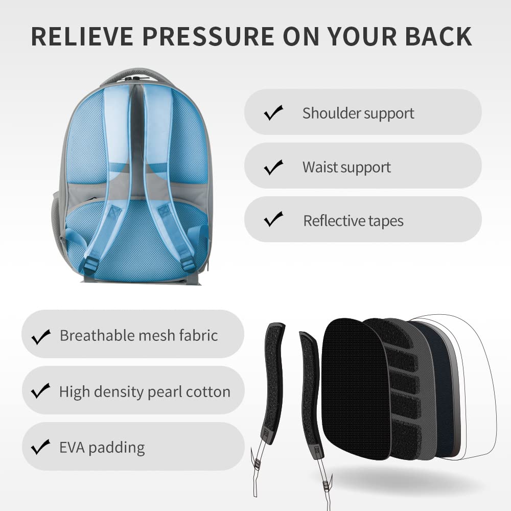 PETKIT cat backpack lightweight 3.5 lb frame for effortless travel