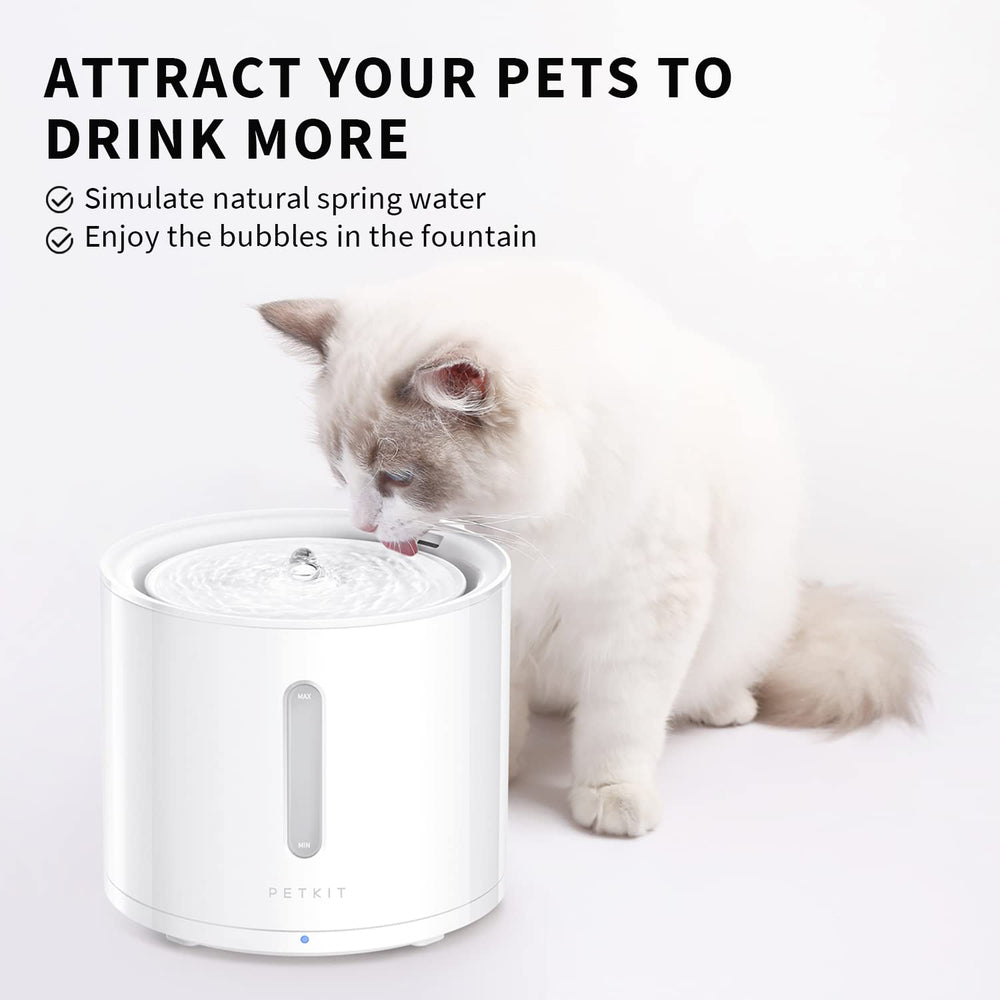 PETKIT EVERSWEET Solo 2 visualization-water-level gauge helps plan refills.