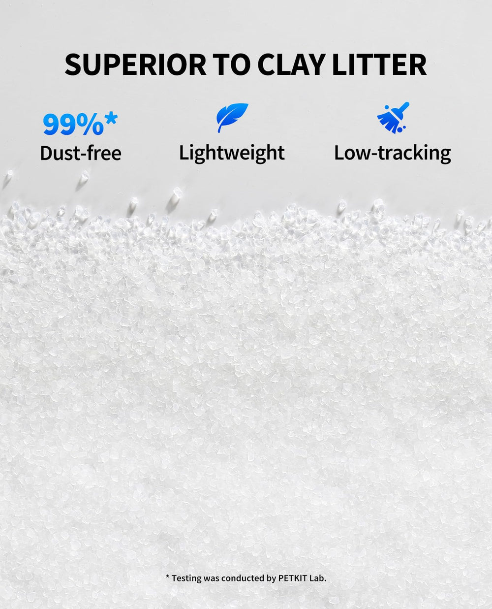 PETKIT Purobot Crystal Duo Unit shows the self-cleaning system enabling weeks without scooping.