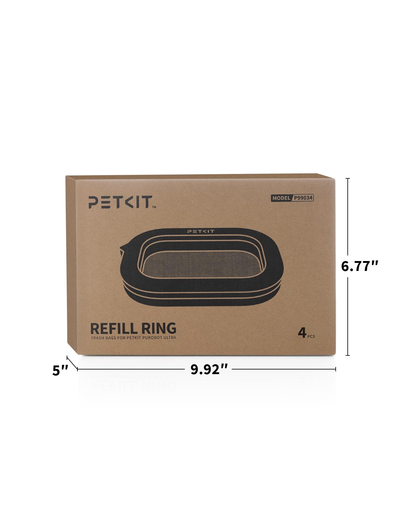 PETKIT Purobot Ultra installation is quick, enabling easy ring replacement.