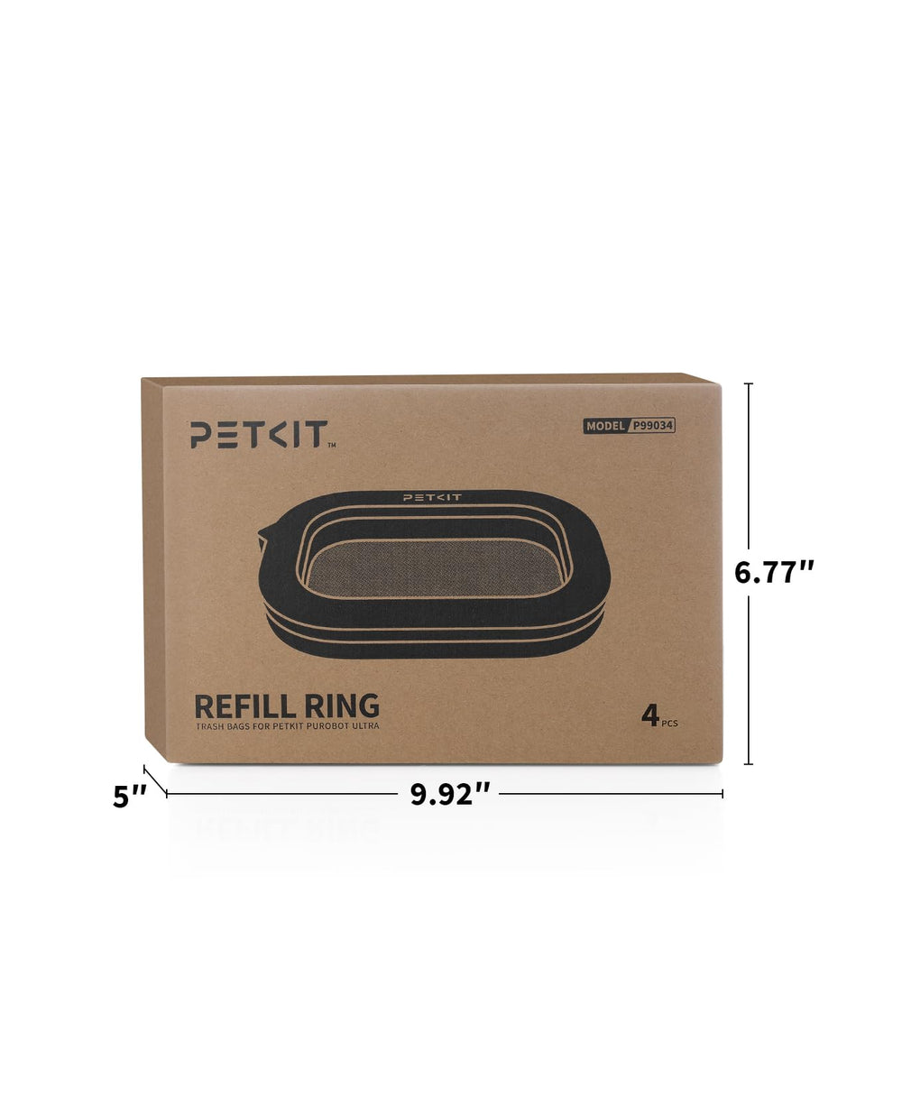 PETKIT Purobot Ultra installation is quick, enabling easy ring replacement.