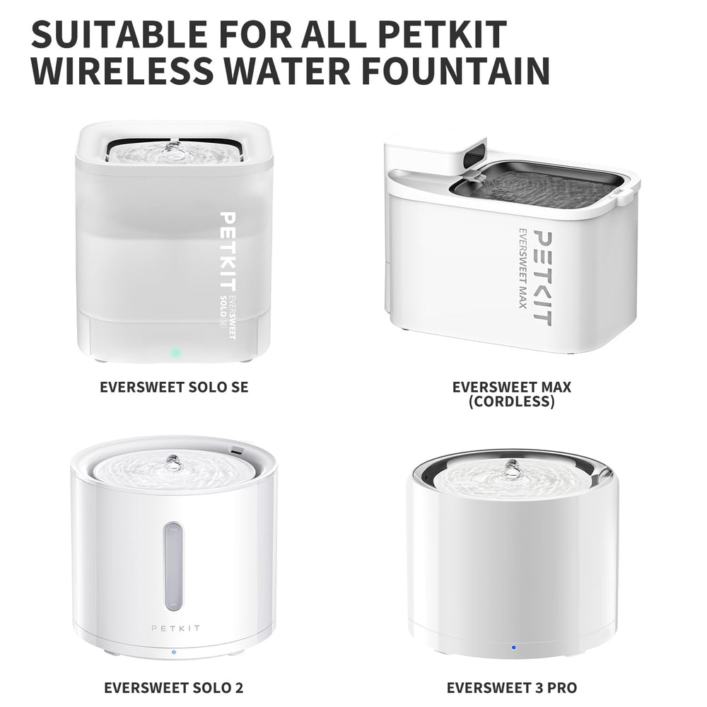 PETKIT replaced pump Solo 2 water-flow test highlighting smooth hydration delivery.