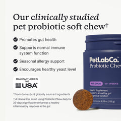 PetLab Co. Probiotics pumpkin ingredient supports gentle digestion