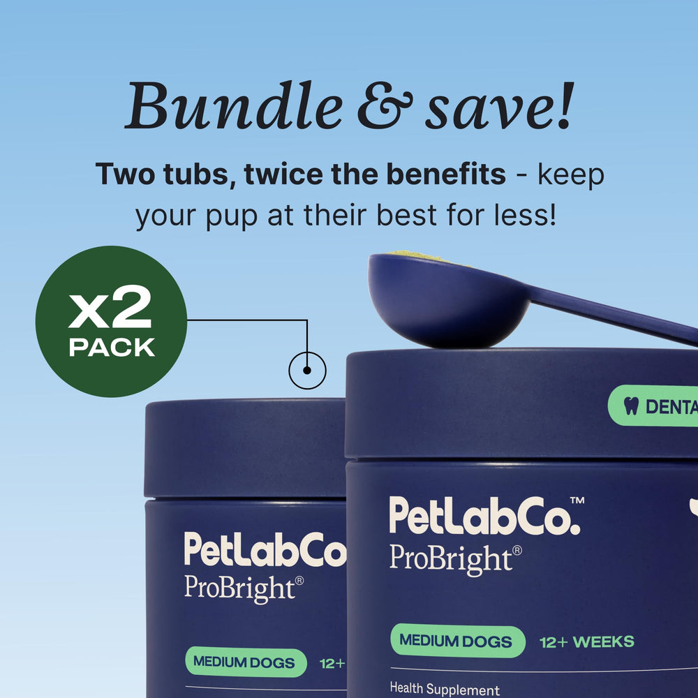 PetLab Co ProBright medium dog-size pack suitable for mid-sized breeds