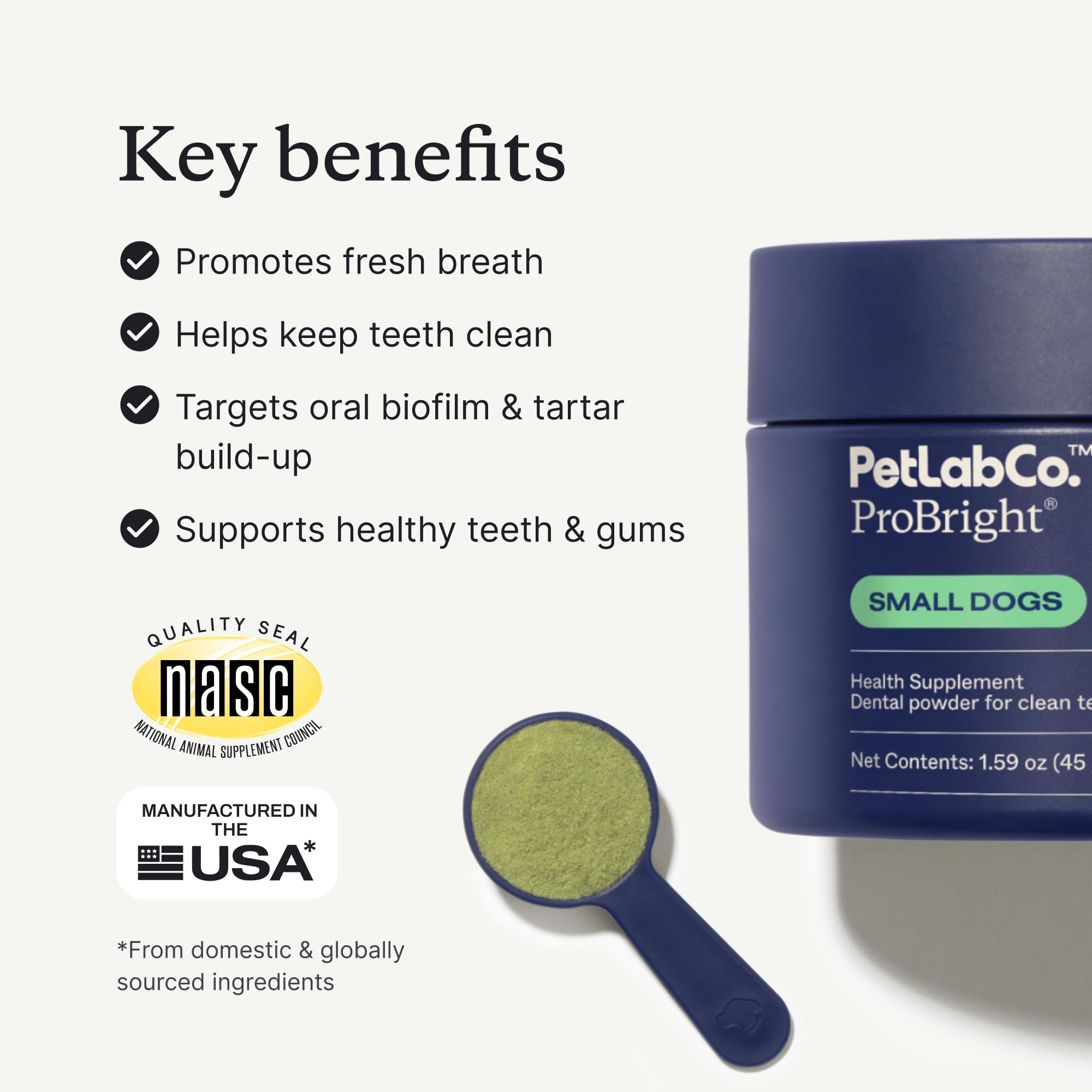 PetLab Co ProBright small-dog formula pack-2 designed for tiny breeds and gentle daily care.