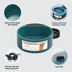 PETLESO BPA-free ABS material for safe pet hydration.