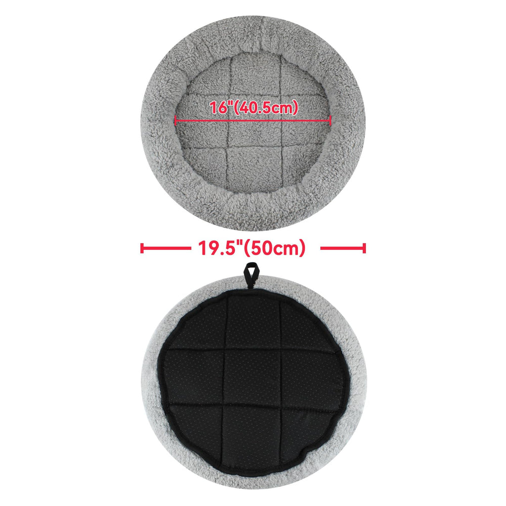 PETLESO non-slip bottom keeps the bed in place on sofas or floors.